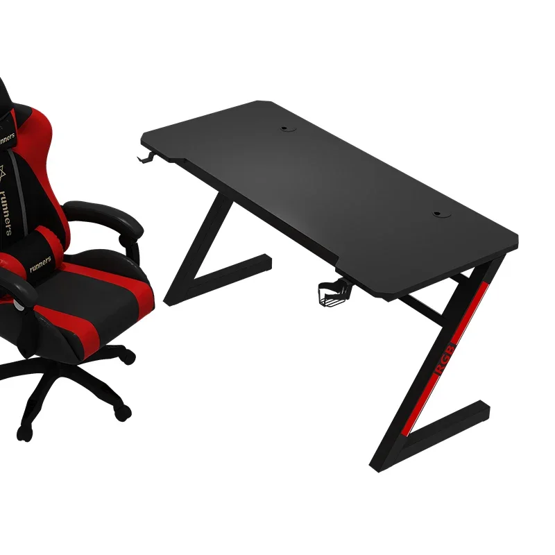 Pc Gaming Price - Ein Fabrik-Großhandelspreis-Gaming-Tisch mit Getränkehalter, großer Desktop-PC-Computertisch,