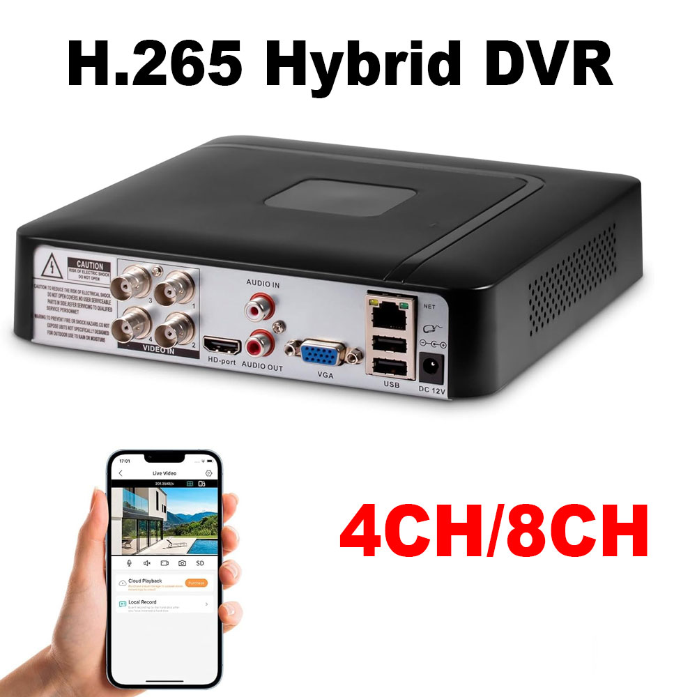 Pc Gaming Vr - 4CH 8CH Mini-CCTV-Überwachungs-DVR 5MP H.265+ Unterstützt