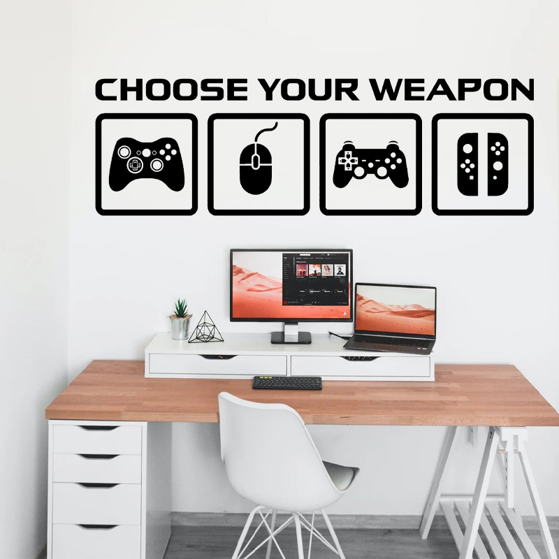 Pc Gaming Wallpaper - Video Spiel Decor Wand Aufkleber Wählen