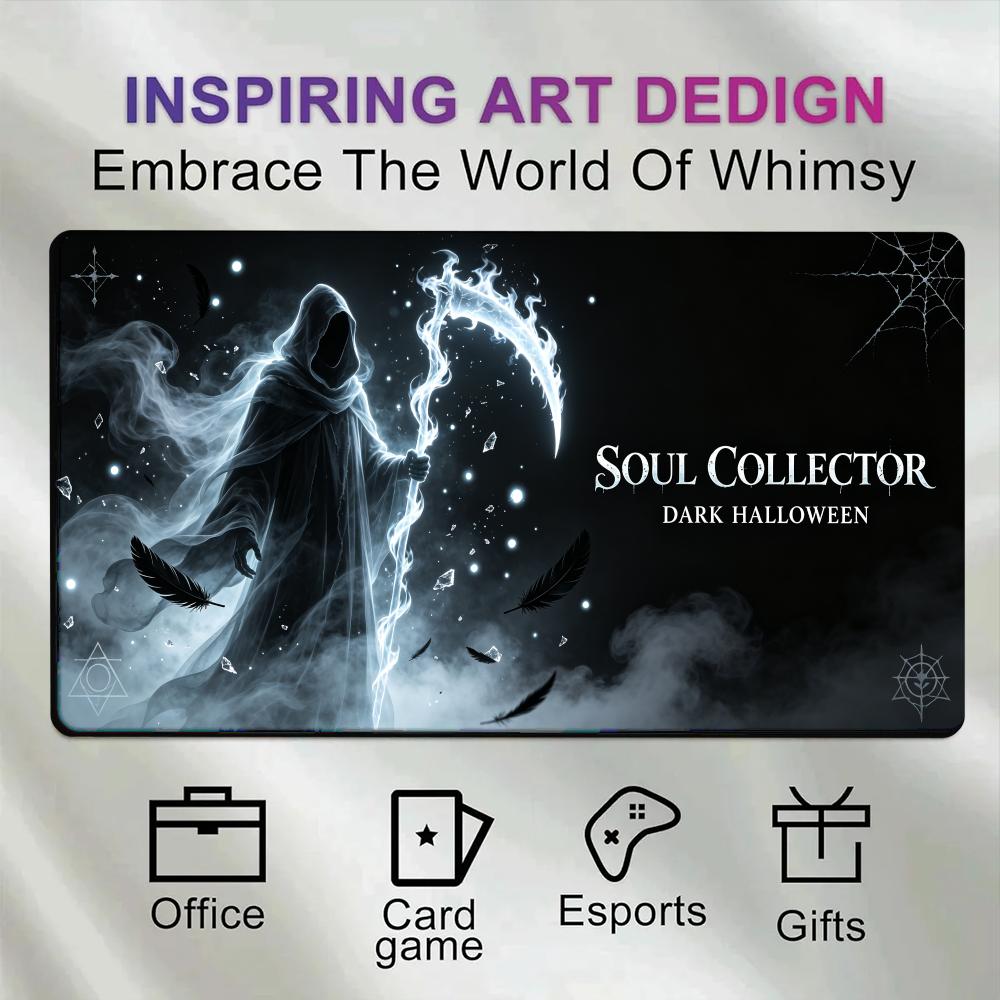 Anti-Ghosting Keyboard - Soul Collector Dark Halloween Mauspad Sensenmann