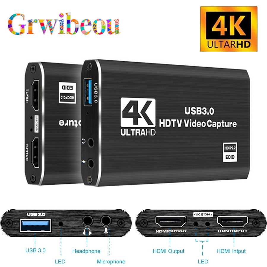 Sound Card Usb - 4K USB 3,0 Video Capture Karte