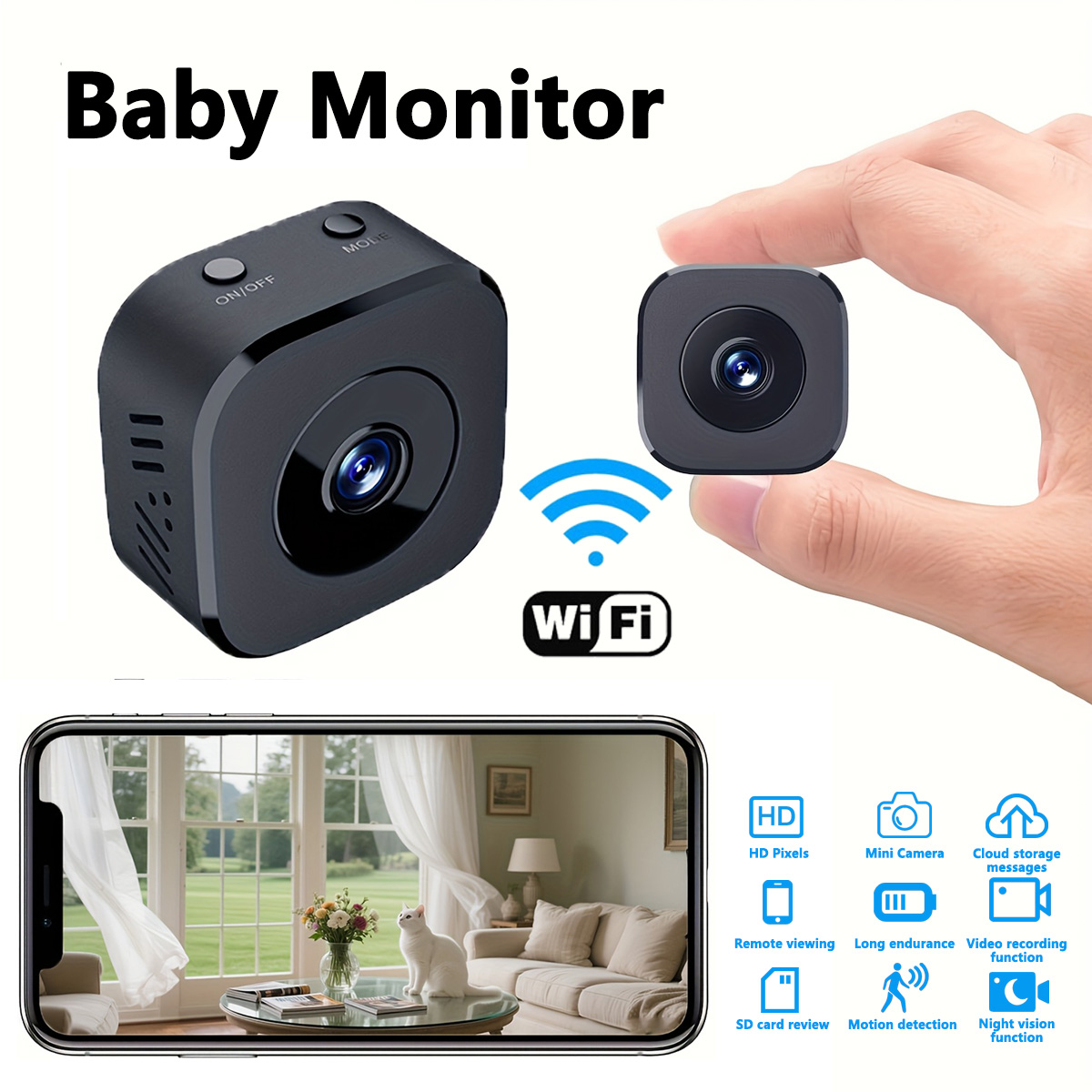 Sound Card Usb - 1080P HD Mini WiFi Kamera Indoor
