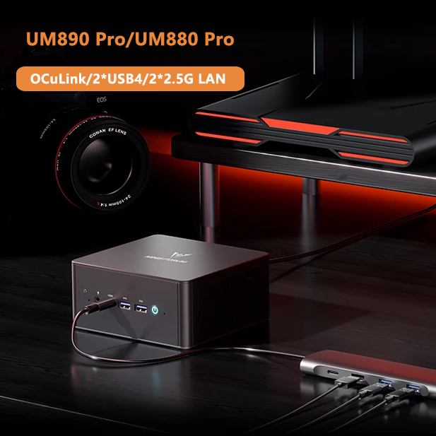 Pc Gaming Second - MINISFORUM OCuLink Gaming Mini-PC UM890 UM880
