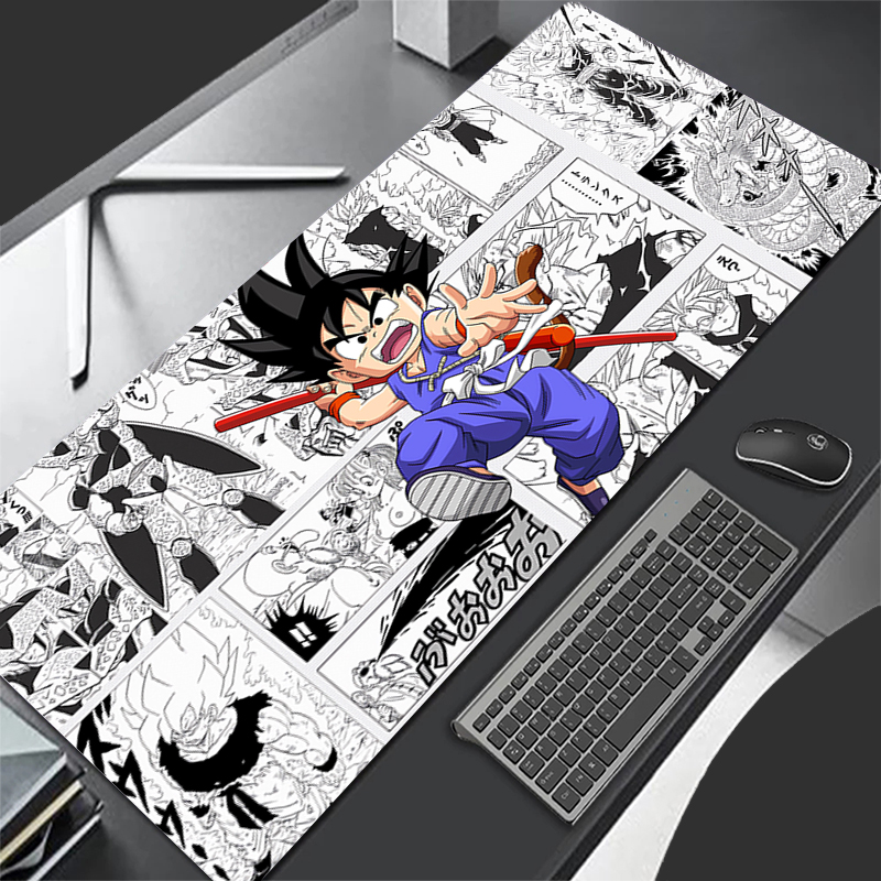 Pc Gaming Keyboard And Mouse - Mousepad Computer Neue Goku Mauspads Dragon