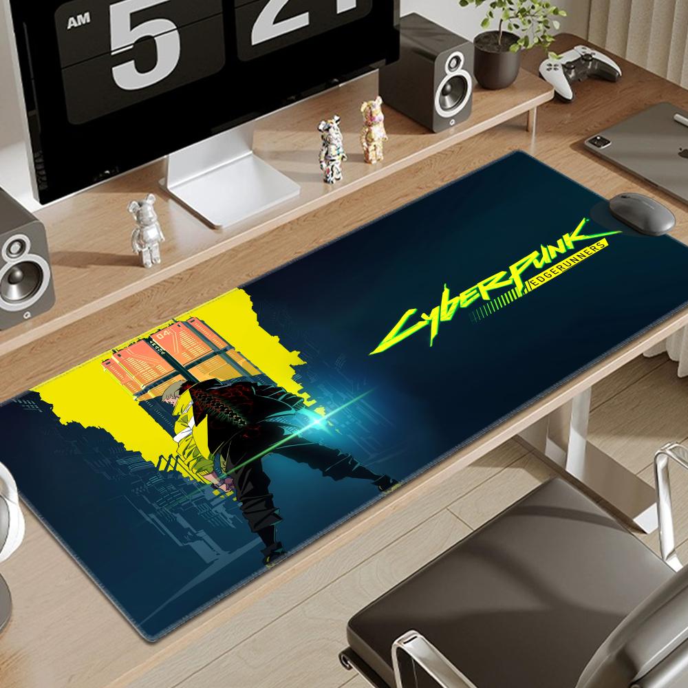 Pc Gaming Wallpaper - HD-Druck, neue Tapete, C_cyberpunk E_edgerunners, Mauspad,