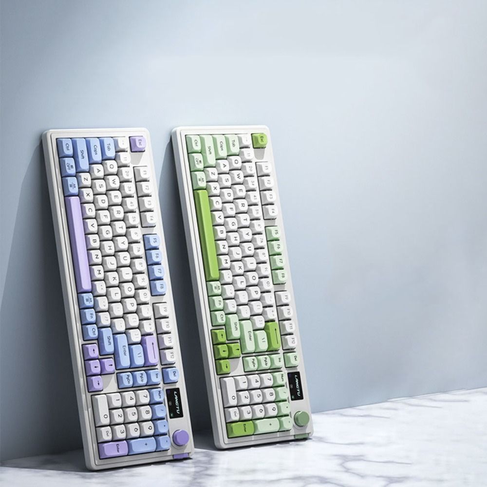 Anti-Ghosting Keyboard - ABS Drei-Modus Mechanische Tastatur, Drei-Modus Kabellos