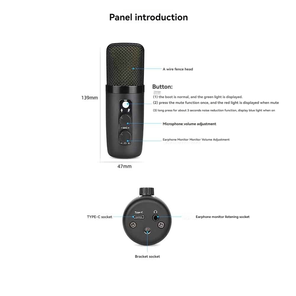 ~【Im Angebot】USB-Mikrofon, Kon – Pc Gaming On Sale Bewertung und Preis