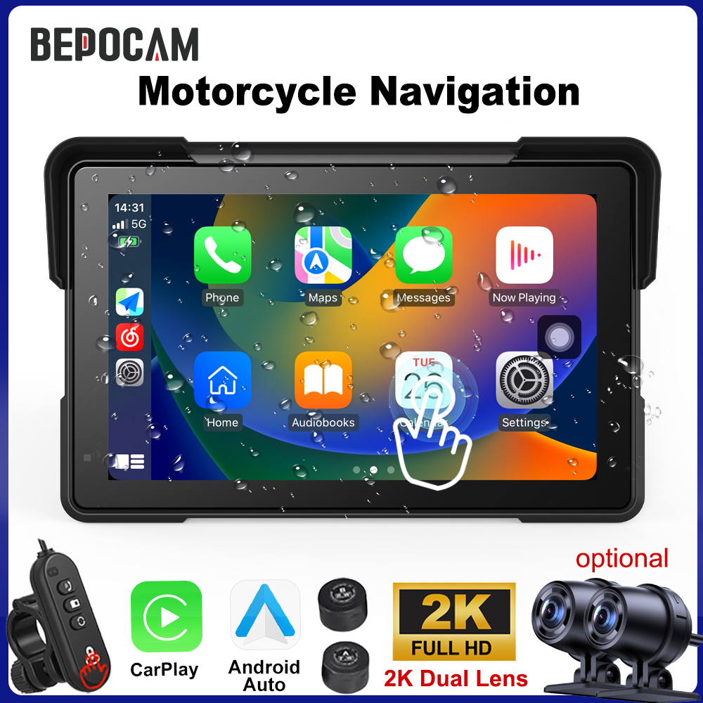 BEPOCAM 5/7'' Carplay Motorrad – Pc Gaming Vr Bewertung und Preis