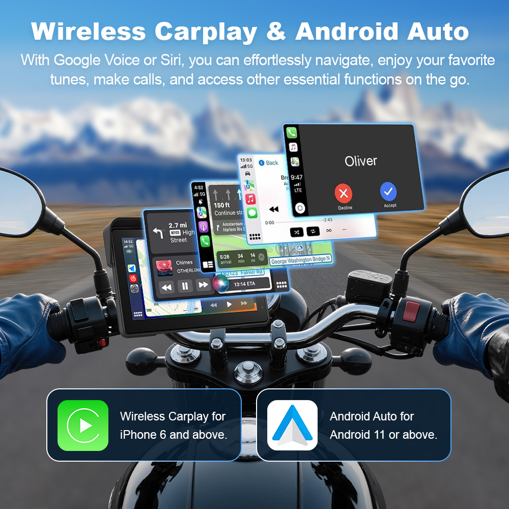 BEPOCAM 5/7'' Carplay Motorrad – Pc Gaming Vr Bewertung und Preis