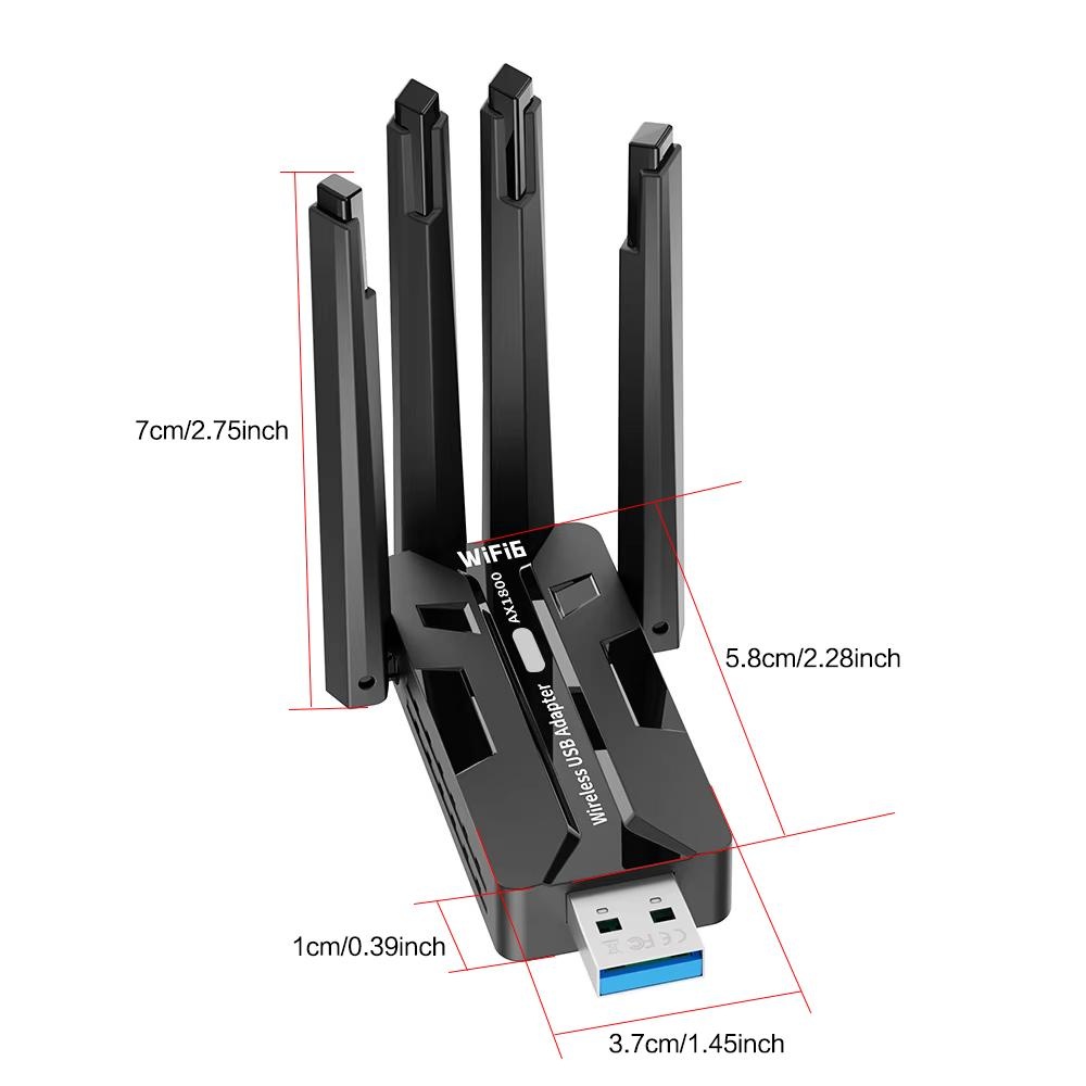 WiFi 6 USB 3.0 Adapter 1800 Mb – Pc Gaming Second Bewertung und Preis