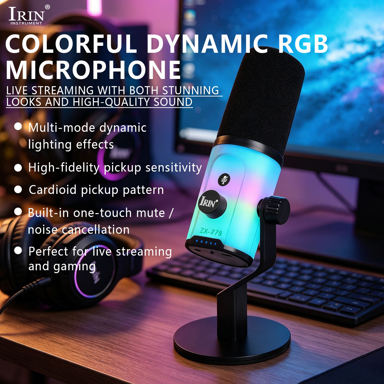 Audio-Studio-Kit: USB RGB 1V2  – Pc Gaming On Sale Bewertung und Preis